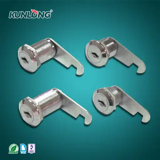 Durable Zinc Alloy Industrial Cam Locks for cabinets of control, power, mail and equipment