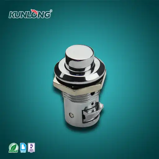 Mini press open zinc alloy camlock cylinder for chassis cabinet and control side door