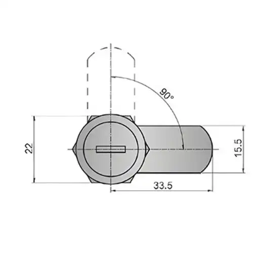 Industrial and machinery use steel cam lock cylinder for cabinets of chassis,equipment and distribution
