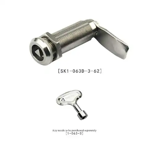 Stainless Steel SUS304 Industrial Cam Lock for High-grade power box, control box and automation equipment with waterproof performance