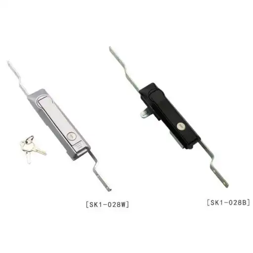 multi-point linkage lock with key controlled handle