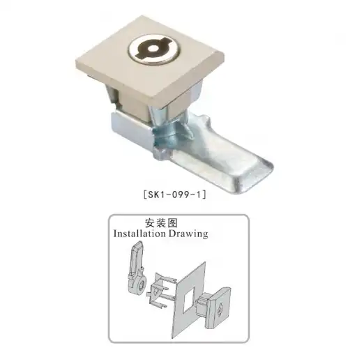 Waterproof and dustproof sealing industrial and machinery panel camlock