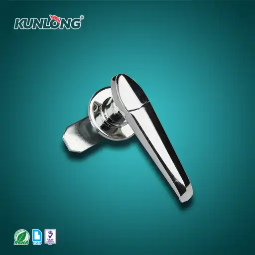 Zinc alloy handle lock with dust proof cover