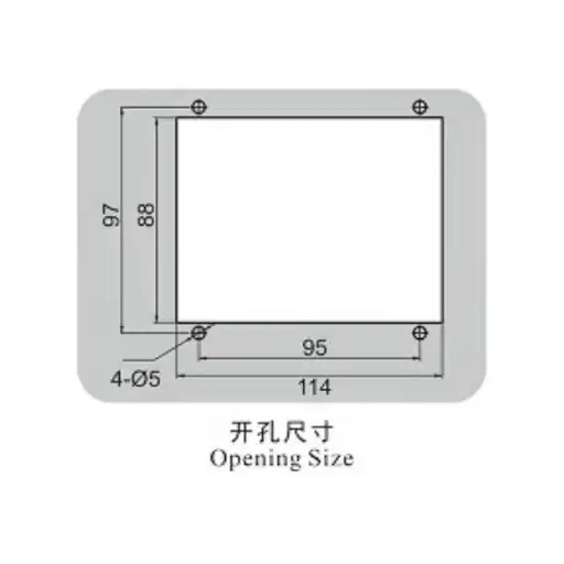 Flat handle designed stainless steel paddle latch with lock cylinder