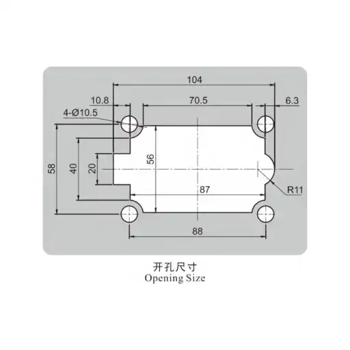 Flat handle designed paddle latch with lock cylinder