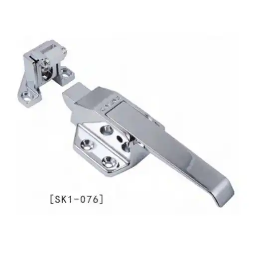 zinc alloy handle latch for freezer convex door