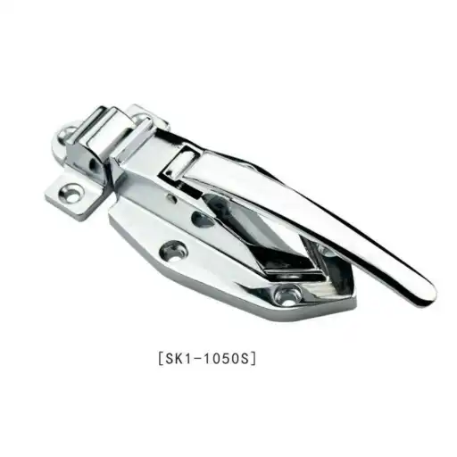 zinc alloy handle latch with impact type closing structure