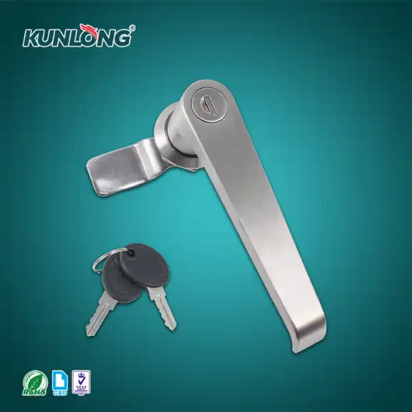 SUS304 Stainless lever handle lock with cylinder