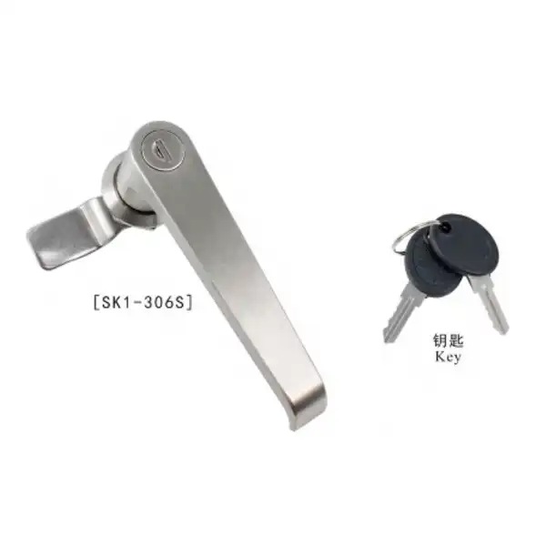 SUS304 Stainless lever handle lock with cylinder