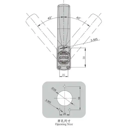 twice opening safety handle latch for steamer