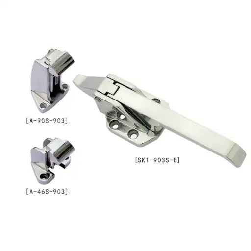 SS handle latch with two height bases options
