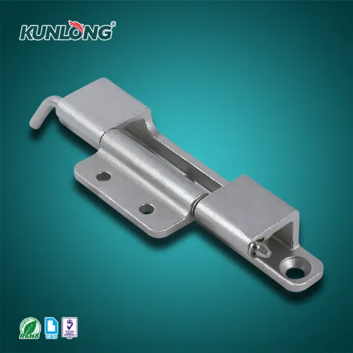 Concealed hinge, installed from inside of the board
