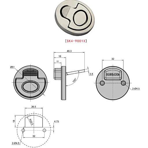 spring stainless steel handle