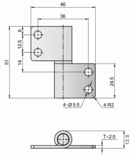 Detachable hinge