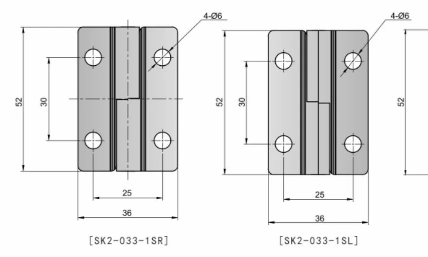 Detachable hinge
