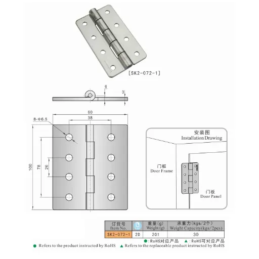 Butt Hinge