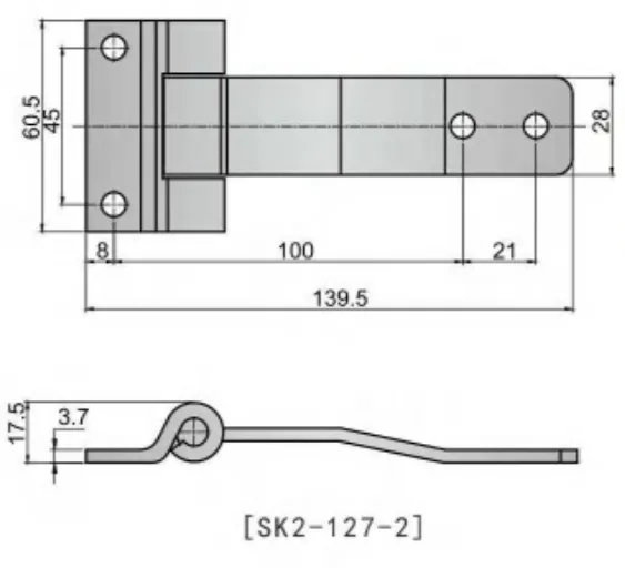 Exposed Hinge