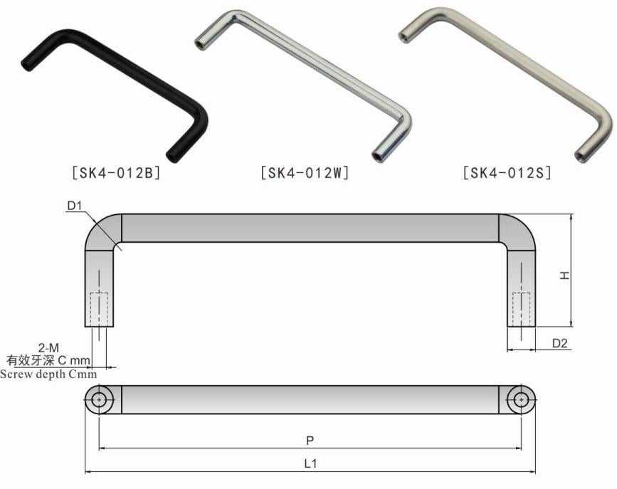 stainless steel 304 handle