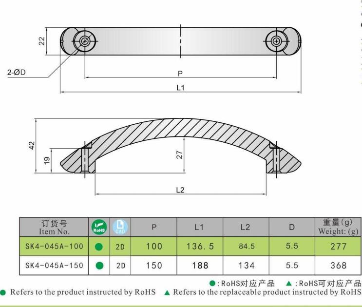 stainless steel 304 handle