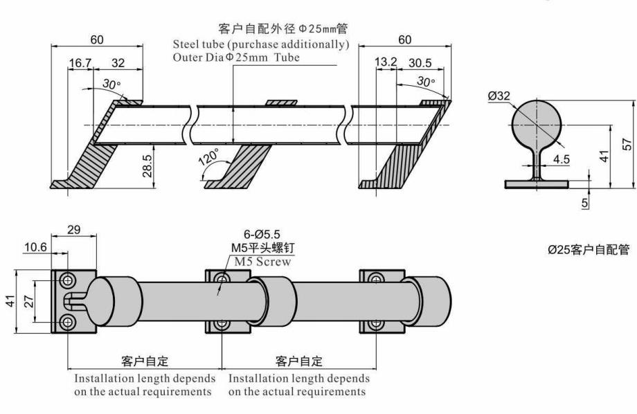 stainless steel 304 handle