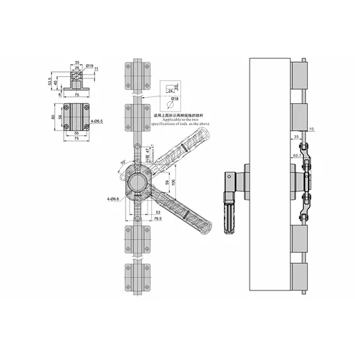Size drawing of SK1-840